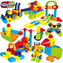 Магнитный конструктор трубы строительные блоки DIY строительный Танк вертолет модель подводной лодки Набор Обучающие Детские игрушки Подарки