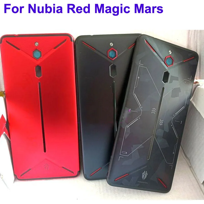 Для zte Nubia Red Magic Mars nx619j полная крышка аккумулятора задняя панель корпус чехол для RedMagic Mars NX619J задние чехлы