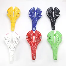 Súper Ligero De Plástico Fábrica Agentes VERTU Bicicleta Saddle Mountain Bike MTB Silla Cojín Del Asiento 6 Colores PVC Sillin Bicicleta