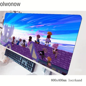 

kingdom hearts mousepad gamer High quality 800x400x3mm gaming mouse pad Halloween Gift notebook pc laptop padmouse ergonomic mat