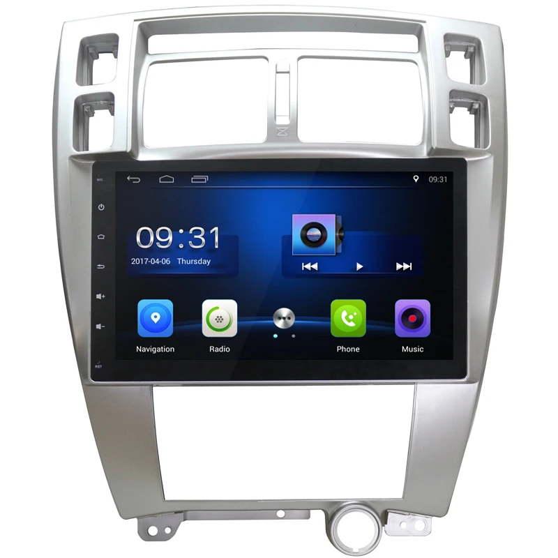 Clearance 10.2" 2 din Car radio for Hyundai Tucson 2006-2014 Quadcore Android 6.0.1 car dvd gps player with 1G RAM,16G iNand 3G WIFI OBD 1