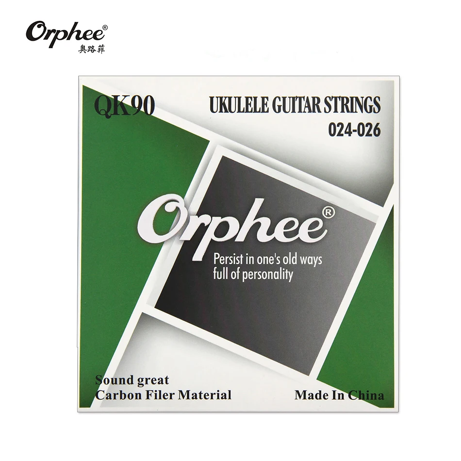 Orphee QK90 аксессуары для гавайской гитары Струны для укулеле нейлоновый шнур Строка высокое качество строки 4 шт./компл