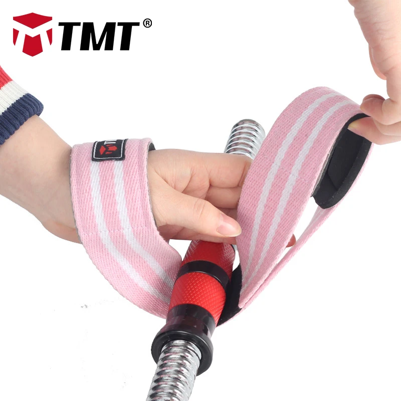 TMT Best Weightlifting Wrist Wraps Gym Wrist Straps Fitness Dumbbell