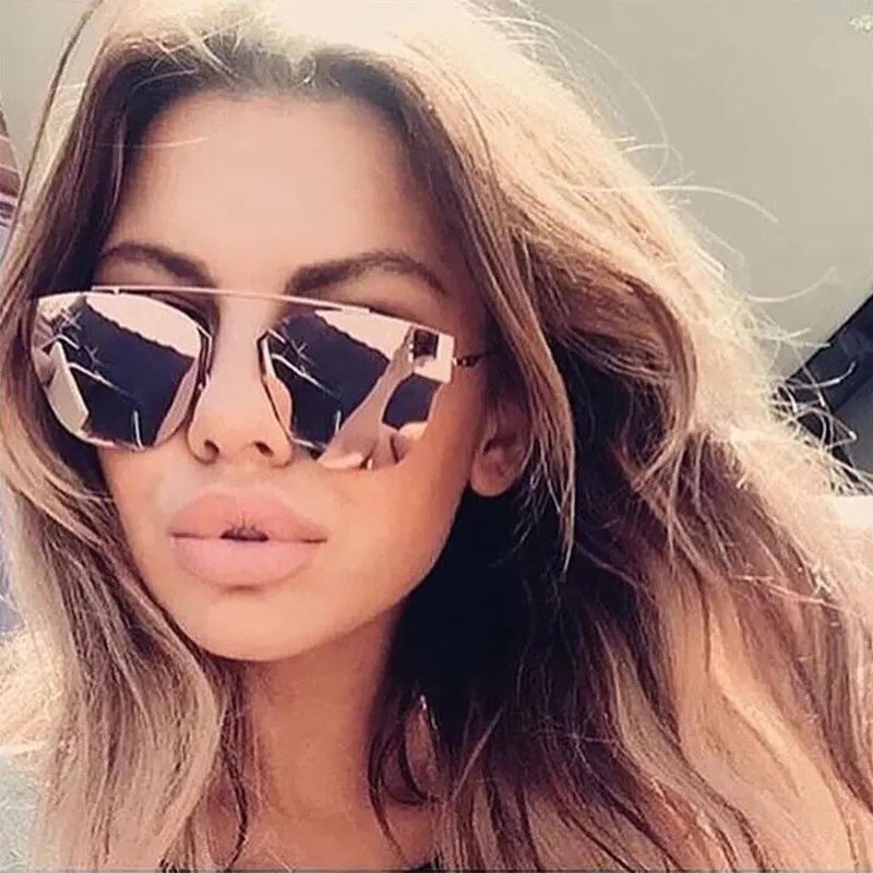 Coodaysuft Cat Eye Mirror New Arrival 2016 Sunglasses