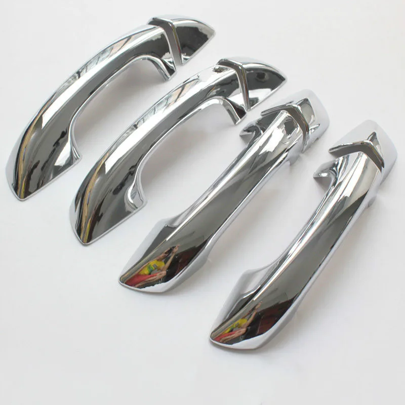 

For Skoda Octavia A7 Golf 7 2014 2015 2016 2017 2018 New Chrome Car Side Door Handle Cover Trim Sticker
