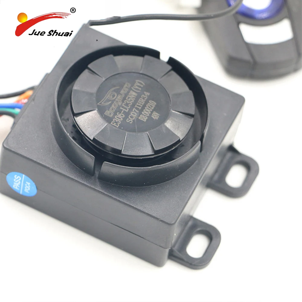 Discount Intelligent 36V 48V 60V 72V optional electric bicycle alarm ebike conversion kit bike lock for electric motorcycles adult e bike 2