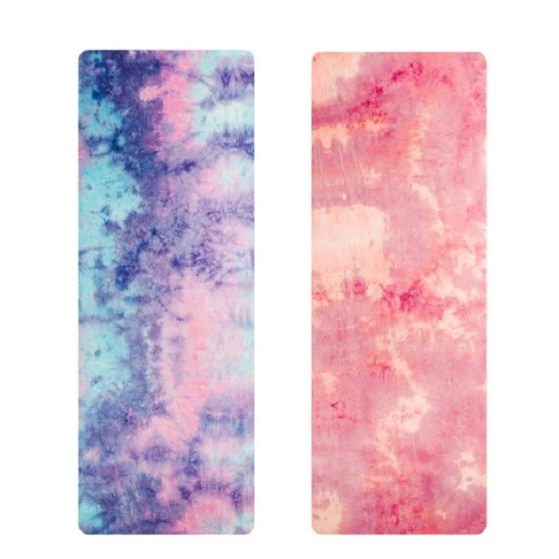 

5mm suede TPE yoga mat light comfortable non-skid absorbing sweat portable gymnastics exercise mat