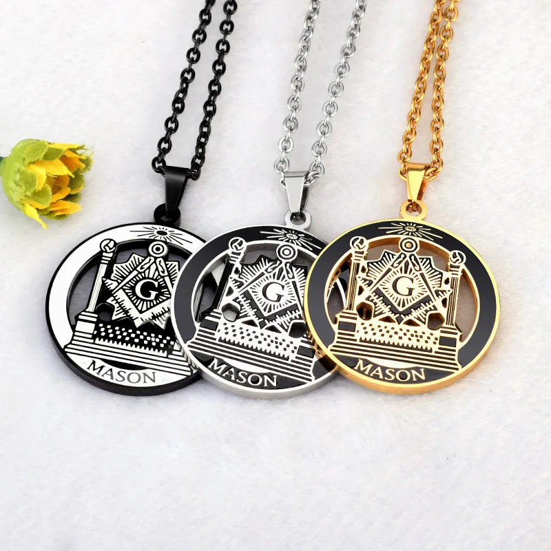 SOITIS Free mason хип хоп Подвески из нержавеющей стали в стиле милого мастера|pendant