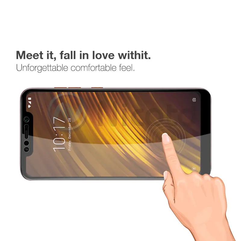 Nicotd Tempered Glass for Xiaomi Pocophone F1 screen protector full cover redmi 5 plus S2 5A 6a pro 6 Pocophone F1 xiomi Film (7)