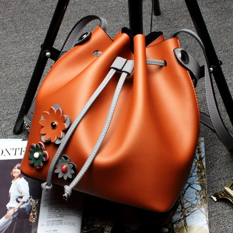 Women Leather Handbag Fashion Designer Female Messenger Shoulder Bag Ladies Flower Crossbody Bags Party Purse Sac A Main SS7368 (3)