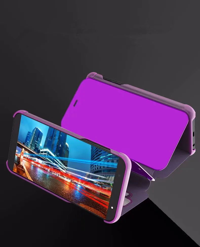 Прозрачный зеркальный чехол для телефона Xiaomi MI Pocophone F1 8 8SE A2 6X 6 A1 5X Mix 2 защитный с