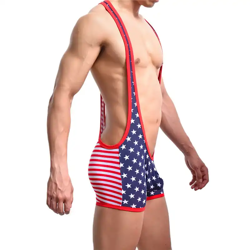 american flag singlet mens