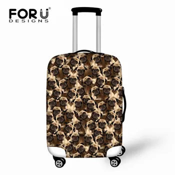 

FORUDESIGNS Brand Elastic Luggage Protective Cover Travel Necessity 18-30 inch Trolley Suitcase Protect Dust Travel Accessories