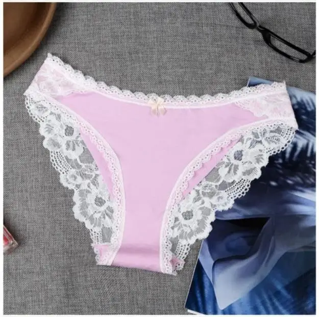 QUCO Brand 10pcs/lot sexy calvino underwear women pink panties thong