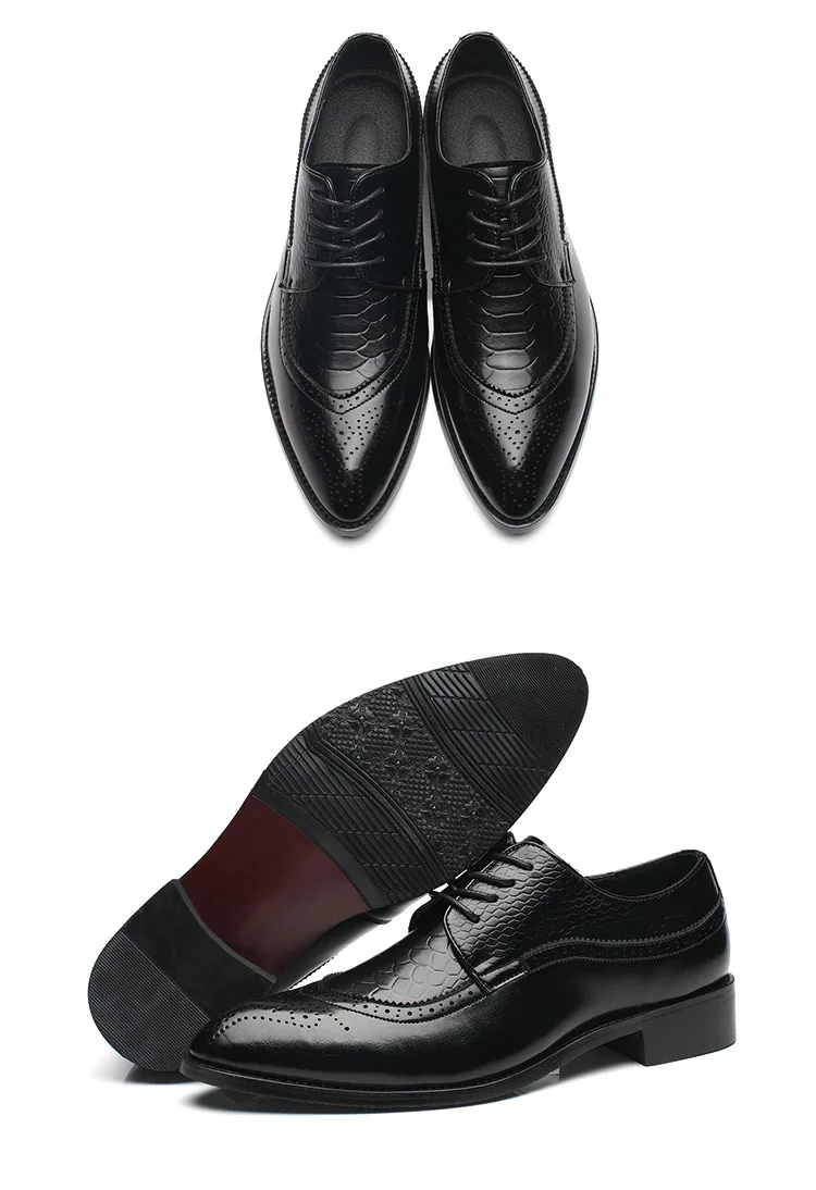 Размер 47, 48, Модные Мужские модельные туфли из искусственной кожи мужские туфли-оксфорды из воловьей кожи с острым носком Роскошные Дизайнерские мужские туфли на шнуровке, M067