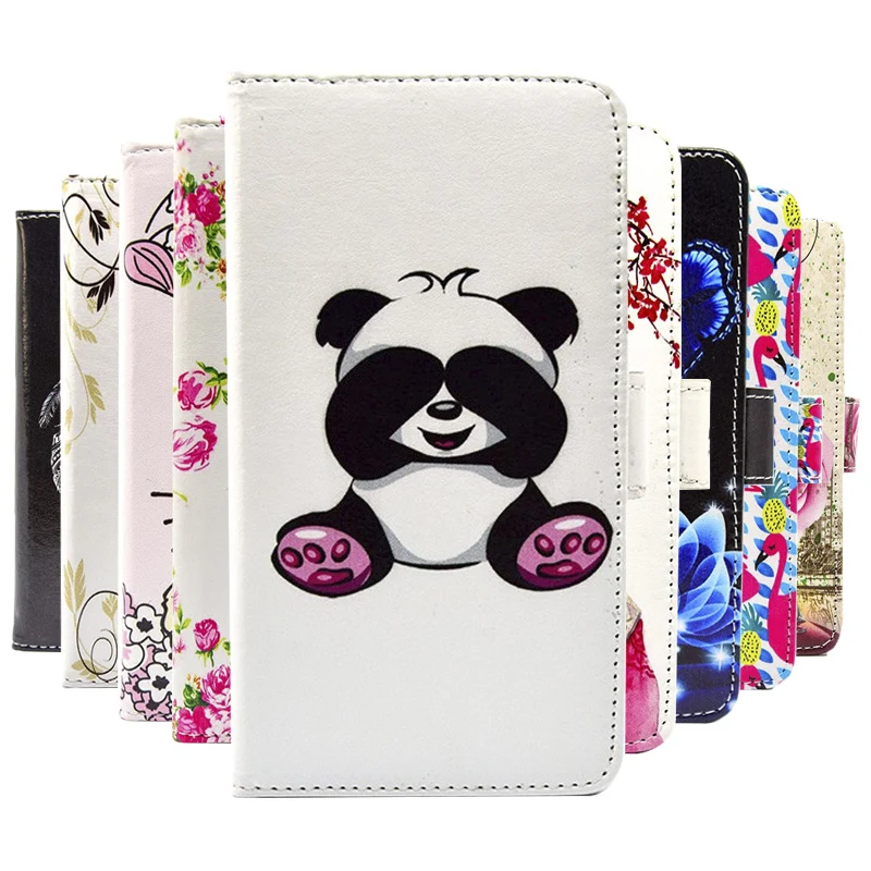 

For Fly Life Mega Compact 4G Photo Pro Power Plus 3 Slimline 5S FS529 Anime Flip pu leather Phone Case Cover Coque Fundas Etui