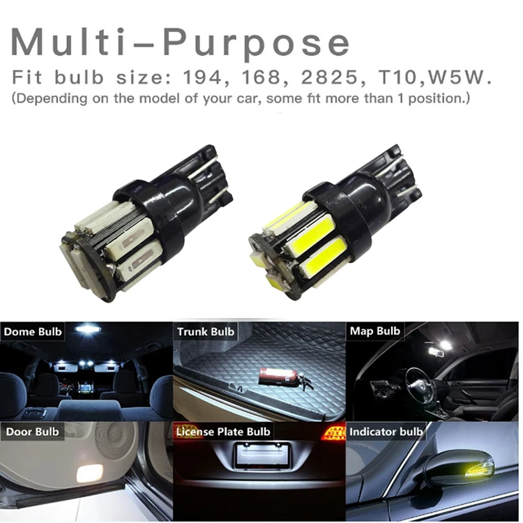 T10 car lights