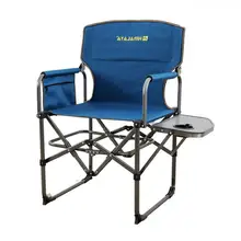 Стул руководителя складной стул для рыбалки подлокотник для использования на открытом воздухе leisurechair 1200D прочная ткань Оксфорд стальная труба с настольным складным мешком
