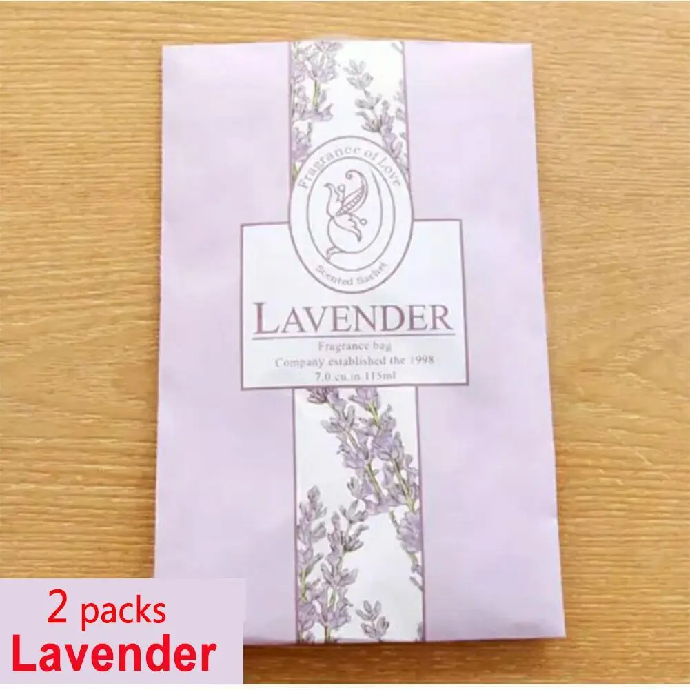 1/2 шт. Висячие ароматные саше Ароматерапия мешок анти-плесени для аромат для авто освежение воздуха традиционной бытовой/Автомобильный подвесной - Цвет: 2pc lavender