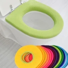 1 шт. случайный цвет крышка унитаза теплые домашние чехлы для ванной мягкие удобные горшок пальто чехол