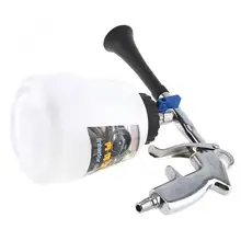 1 литровый ручной пневматический моющий пистолет с поролоновым горшком и мягкой щеткой для машинного масла