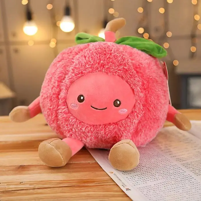 Авокадо Фрукты плюшевые игрушечные растения Kawaii мультфильм милые мягкие куклы