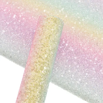

Glitter Synthetic Leather Half Yard Quilting Crafts Fabric For DIY Handmade Clothes Bags Decoration Supplies Material