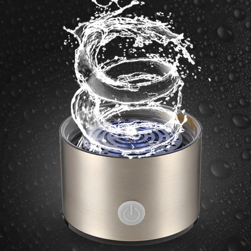 430ml Portable USB Hydrogen-Rich Water Ionizer Maker Cup Generator Bottle Silver