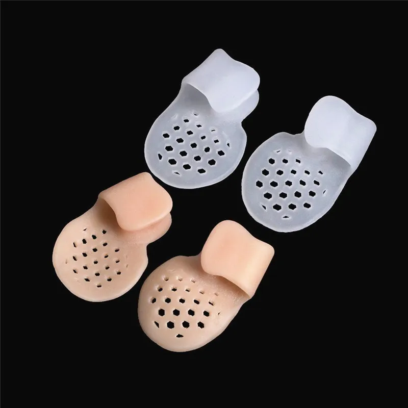 1 Pair of Toe Separators Soft Medical Silicone Bunion Guard Foot Care