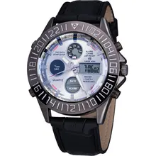 2016 fashion brand design digital LED man male classic clock army cool sport military wrist quartz business gift watch 057