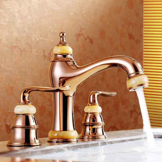 8 inch widespread sink faucets widespread bathroom rose gold clour inch widespread pieces bathroom lavatory sink faucet mixer tap handmade jade 8 inch widespread sink faucets widespread bathroom rose gold clour inch widespread pieces bathroom lavatory sink faucet mixer tap handmade jade