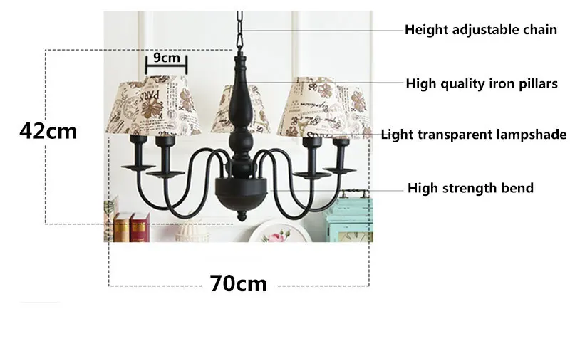 Потолочная люстра для детской комнаты 90 260 В e27|room chandelier|chandelier for living roomchandelier chandelier