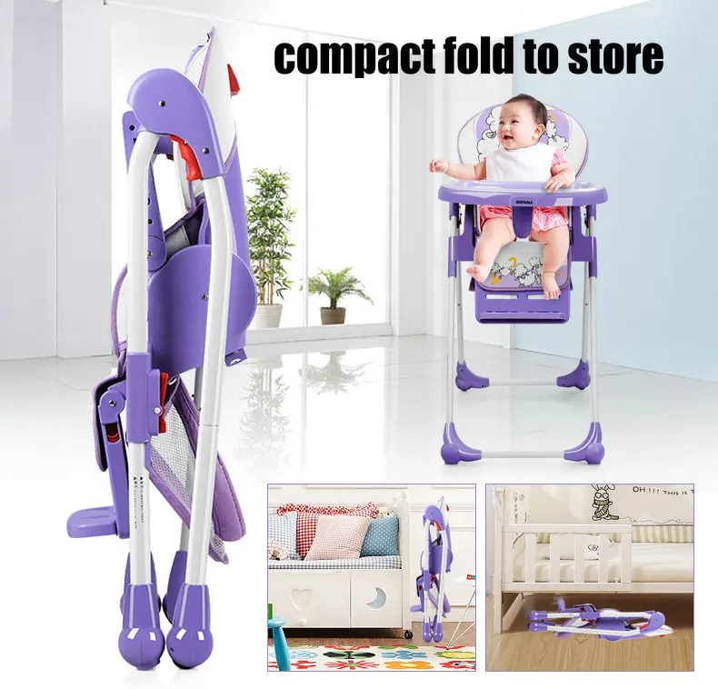 Cadeira de Jantar do Bebê Ajustar a Altura Cadeira de Alimentação Cadeira de Uma Shenma Crianças Cadeira Portátil Criança Ajustável Multifuncional Dobra Chave 2 multifunctional chair