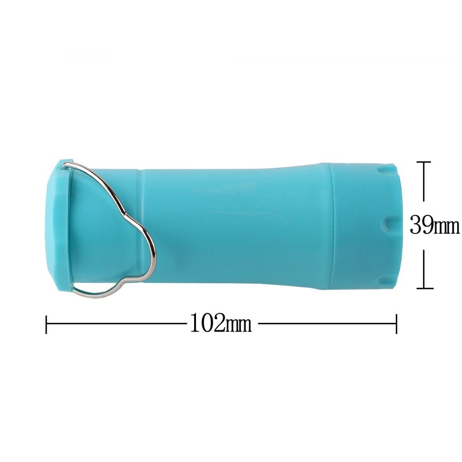 AIMIHUO Mini LED Flashlight 2 in 1 Outdoor Camping Lantern ABS Waterproof Flashlight LED Pocket Torch Work Light For AAA Battery (7)
