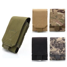 5.5-6.0 inches Holster MOLLE Army Camo Camouflage Bag Hook Loop Belt Pouch Holster Cover Case For Mobile Phone Smartphone Pouch