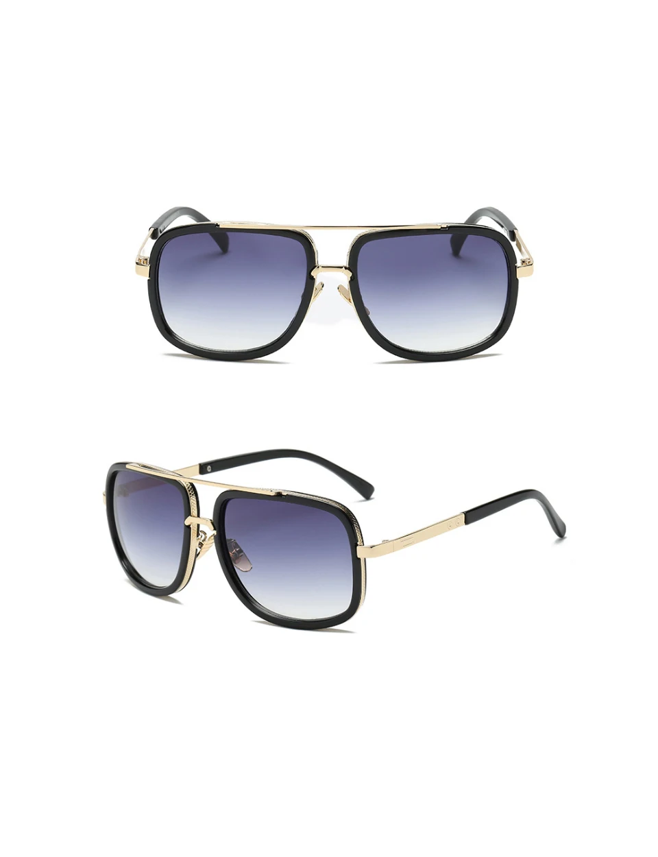 jumlai 2019 New Fashion Big Frame Sunglasses Men Square Fashion Glasses for Women High Quality Retro Sun Glasses Vintage Gafas (12)