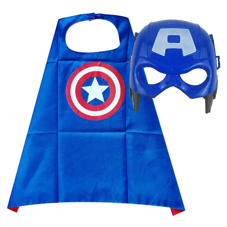 Капитан Америка 32 см щит выдвижной меч детская маска накидка Хэллоуин реквизит Мстители Вечерние - Цвет: 5