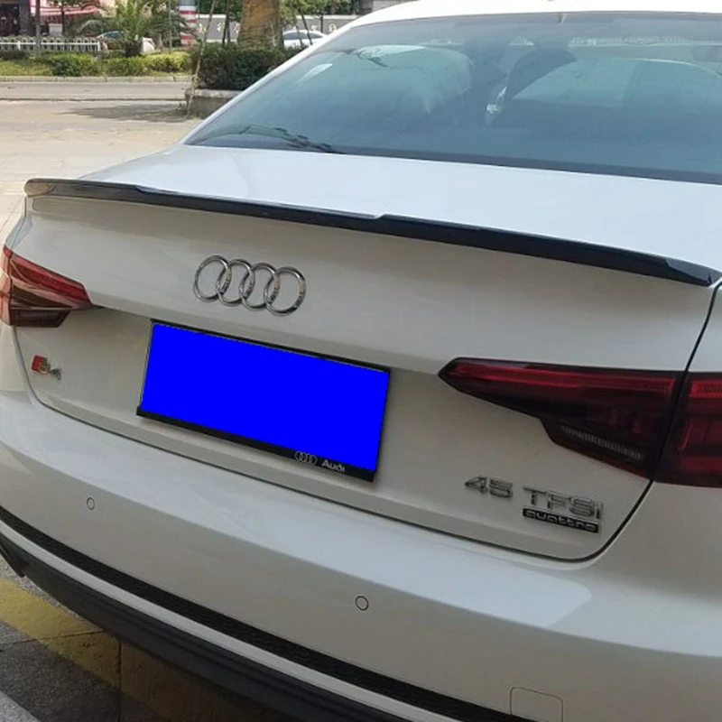 Спойлер для Audi A4 тип спойлера из АБС материала заднее крыло автомобиля праймер
