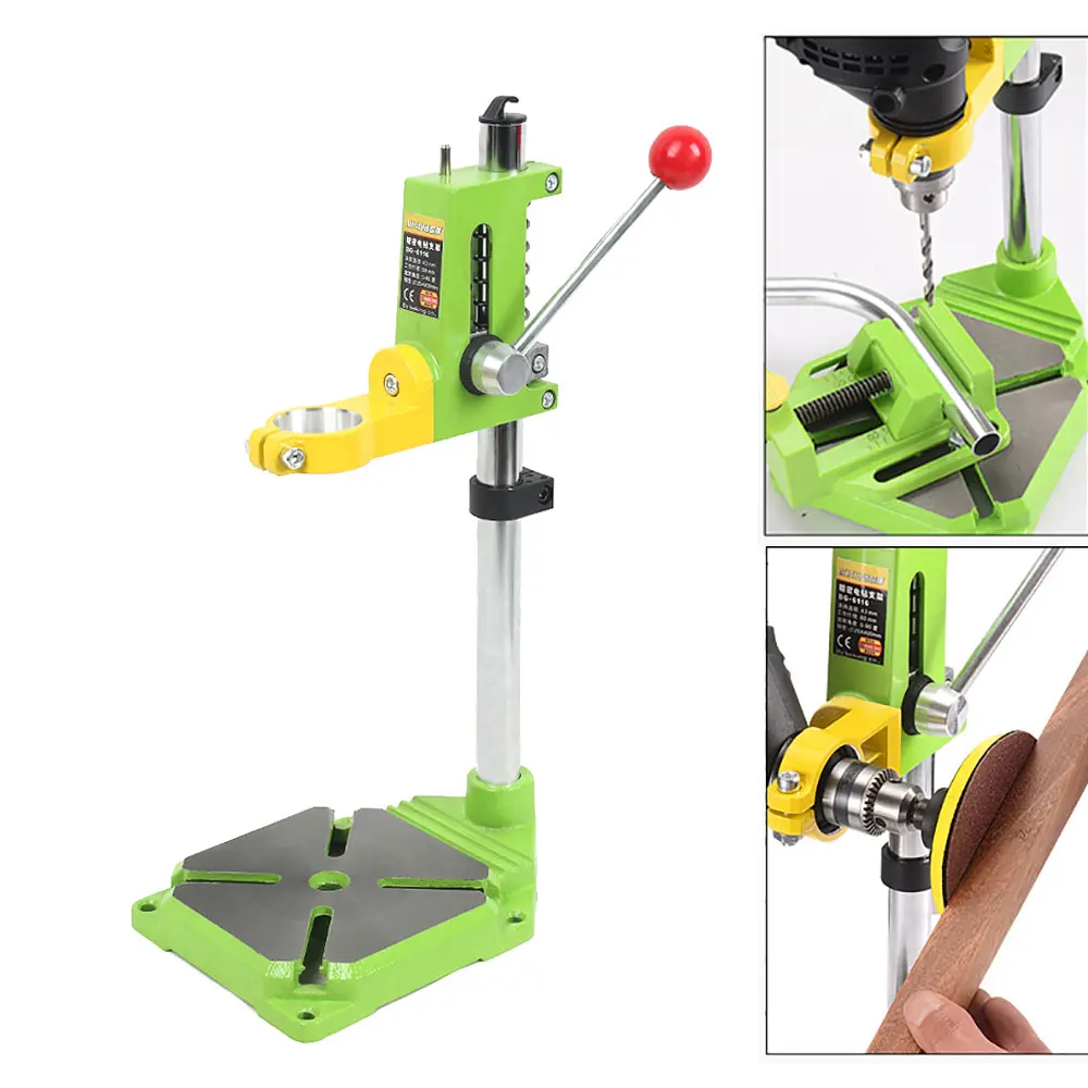 Bench Drill Stand Press Mini Electric Drill Carrier Bracket 360