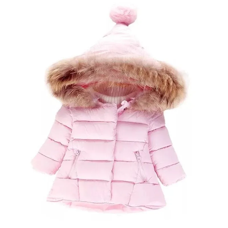 Baby Girls Clothes,Children Winter long sleeve Warm Jacket & Outwear 2018 new Fashion Autumn kids Hooded Baby Girls Coat