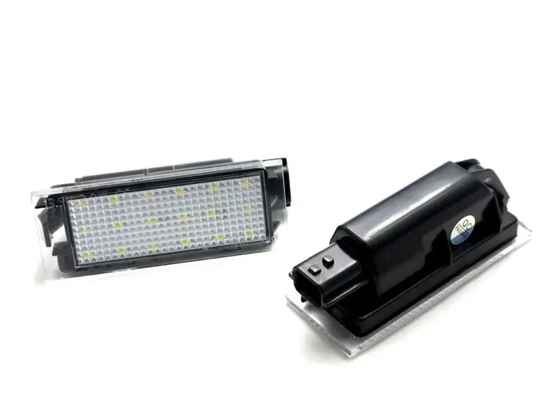 

For Renault Clio 05-2014 Megane 14 2x Error Free LED number License Plate Lights