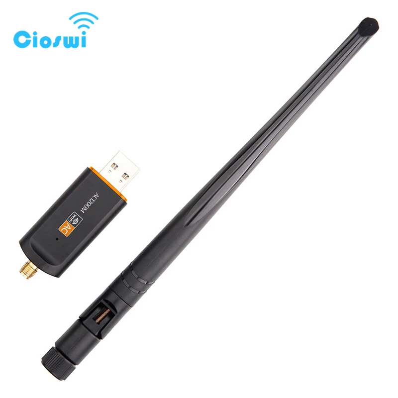 

Cioswi USB Wifi Adapter Strengthen Wifi Singal Wi-Fi Antenna Ethernet Network Card Internet Lan Dual Band Wireless Adapter