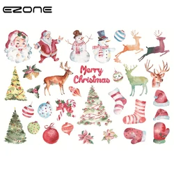 EXONE Christmas Sticker For Child Decoration DIY Kawaii Santa Claus/Elk/Snowman/Christmas Tree/Wreath Stickers School Suplly EXONE Christmas Sticker For Child Decoration DIY Kawaii Santa Claus/Elk/Snowman/Christmas Tree/Wreath Stickers School Suplly