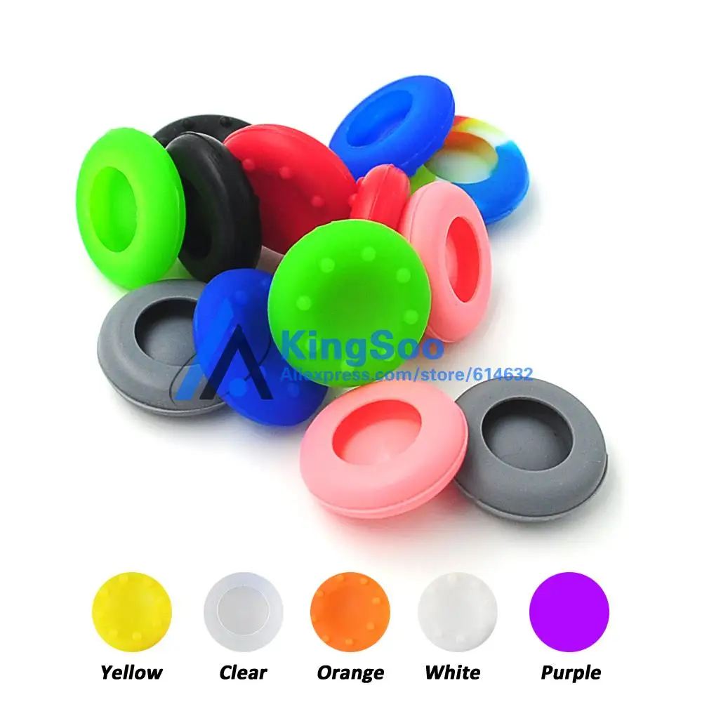 

Нескользящий Силиконовый Аналоговый джойстик для аналоговых стиков для PS3, PS4, PS5, Xbox 360, контроллеров Xbox One, колпачки для захвата большими пальцами, чехлы