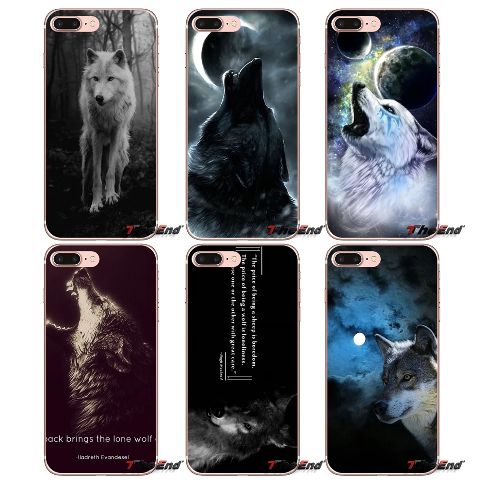 

lone wolf wolf wisdom For Sony Xperia Z Z1 Z2 Z3 Z5 compact M2 M4 M5 E3 T3 XA Aqua LG G4 G5 G3 G2 Mini Capa Phone Case Protector