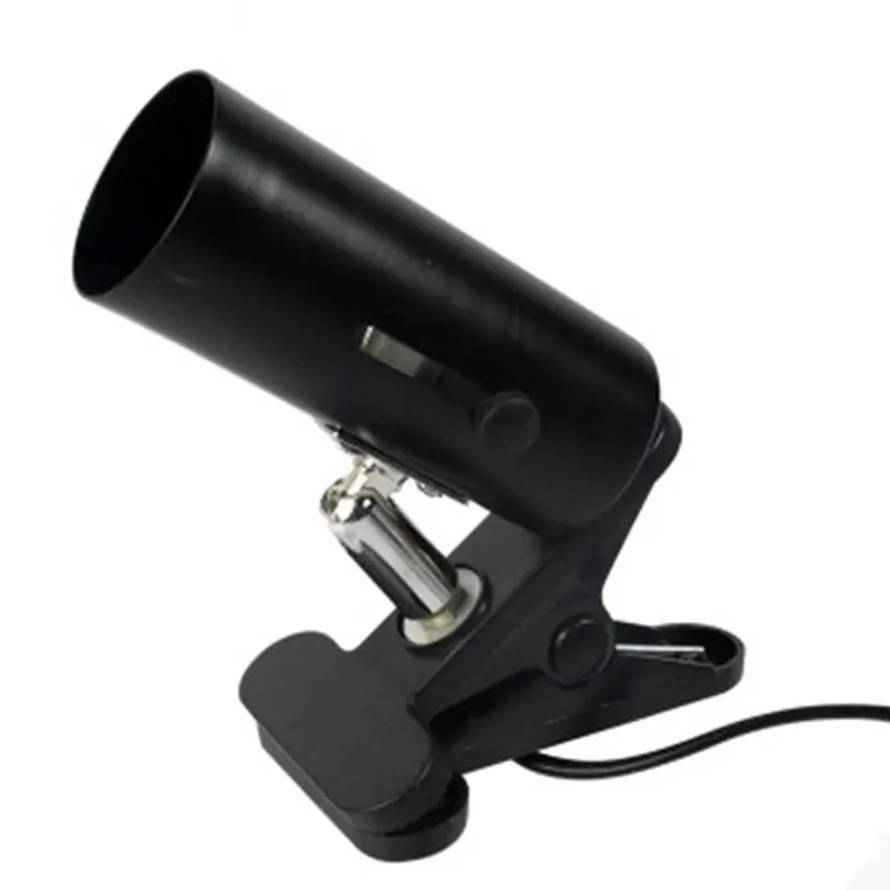 Aquarium Reptile Light Holder Clamp Ceramic Infrared Emitter Heat Lamp Stand Screw Lamp Holder Universal Clip 220V