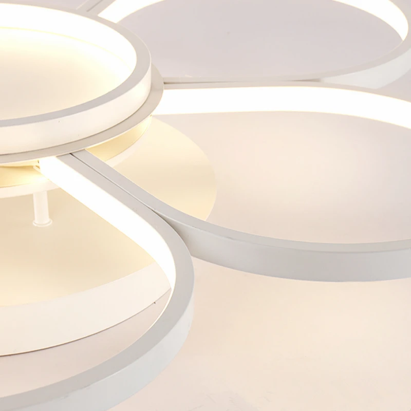 DAR 4/6/7 Cabezales Led Anillo de Acrílico Luz de Techo de la CA 110 V 220 V Montaje En Superficie Decorativa accesorios de Iluminación plafondlamp iluminacion
