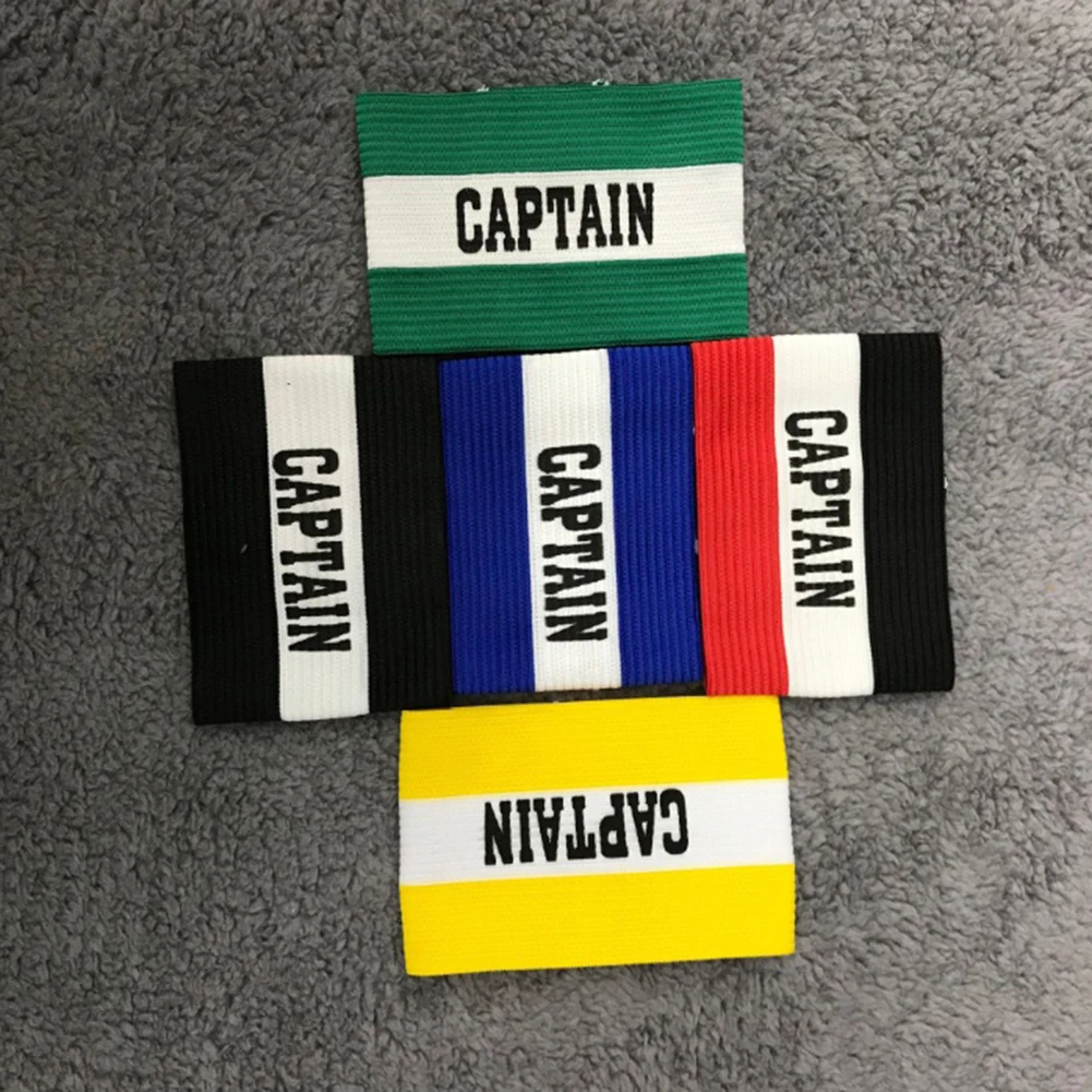 Футбольная тренировка капитан нарукавная повязка 5 цветов футбольные тренировочные принадлежности легко носить хорошее качество