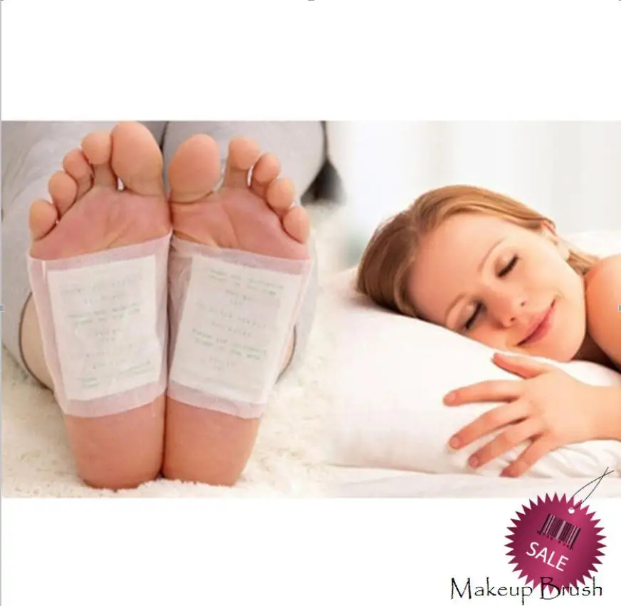 6/10PC Detox Foot Patch Bamboo Detoxify Toxins with Adhesive Keep Fit