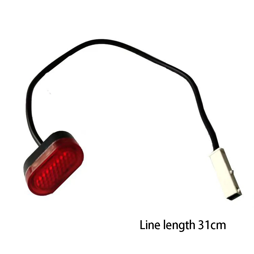 Rear Tail Lamp Scooter Safety Brake Light Line Practical Portable Unique for M365 Electric Scooter Millet Accessories Tail Light - Цвет: Черный